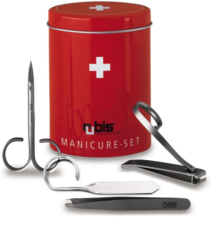 Rubis Manicure 4 Piece Set, Swiss Box, 1k450