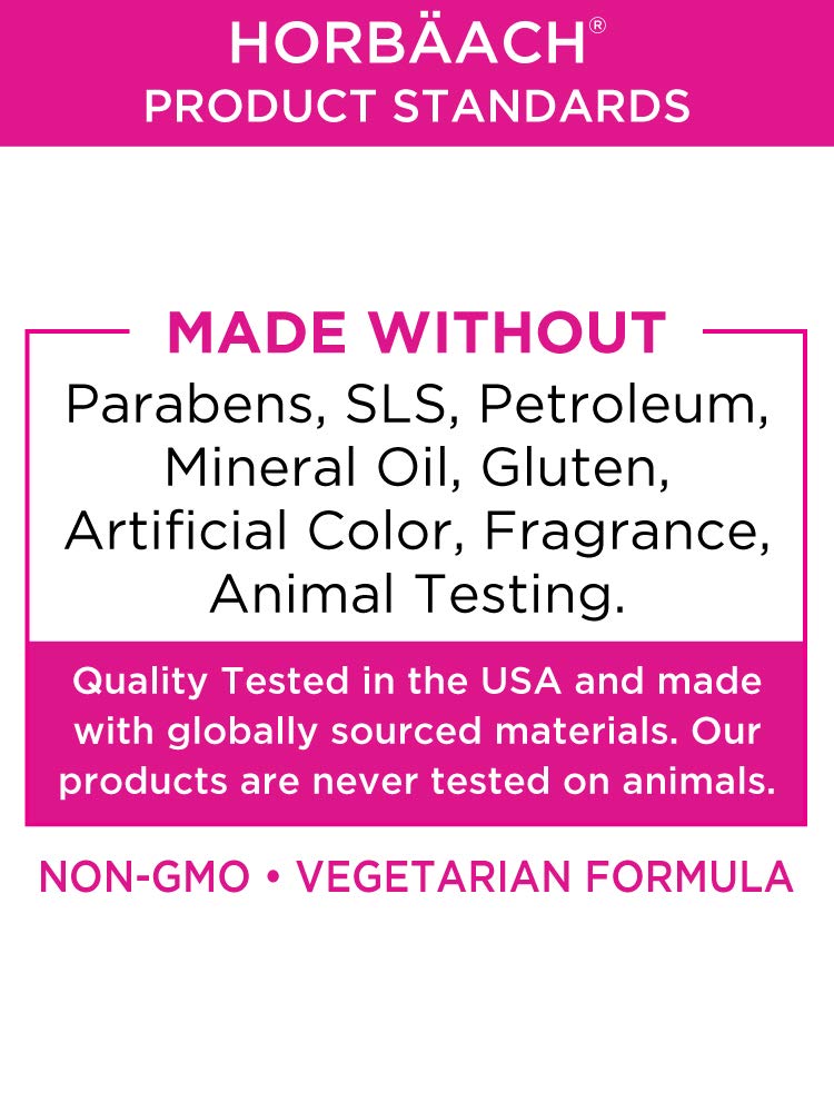 Horbäach Hyaluronic Acid Serum For Face | 2 oz | Paraben & SLS Free Moisturizer