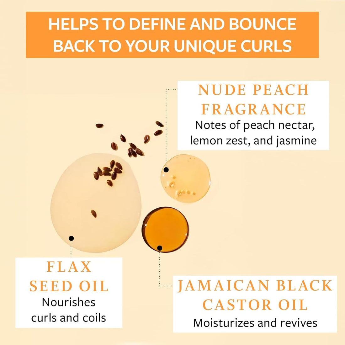 Function of Beauty Coily Hair Conditioner, 11 oz - Flaxseed Oil Nourishes & Hydrates Coils & Curls, & Jamaican Black Castor Oil Moisturizes & Revives, Sulfate-Free, Customizable Haircare
