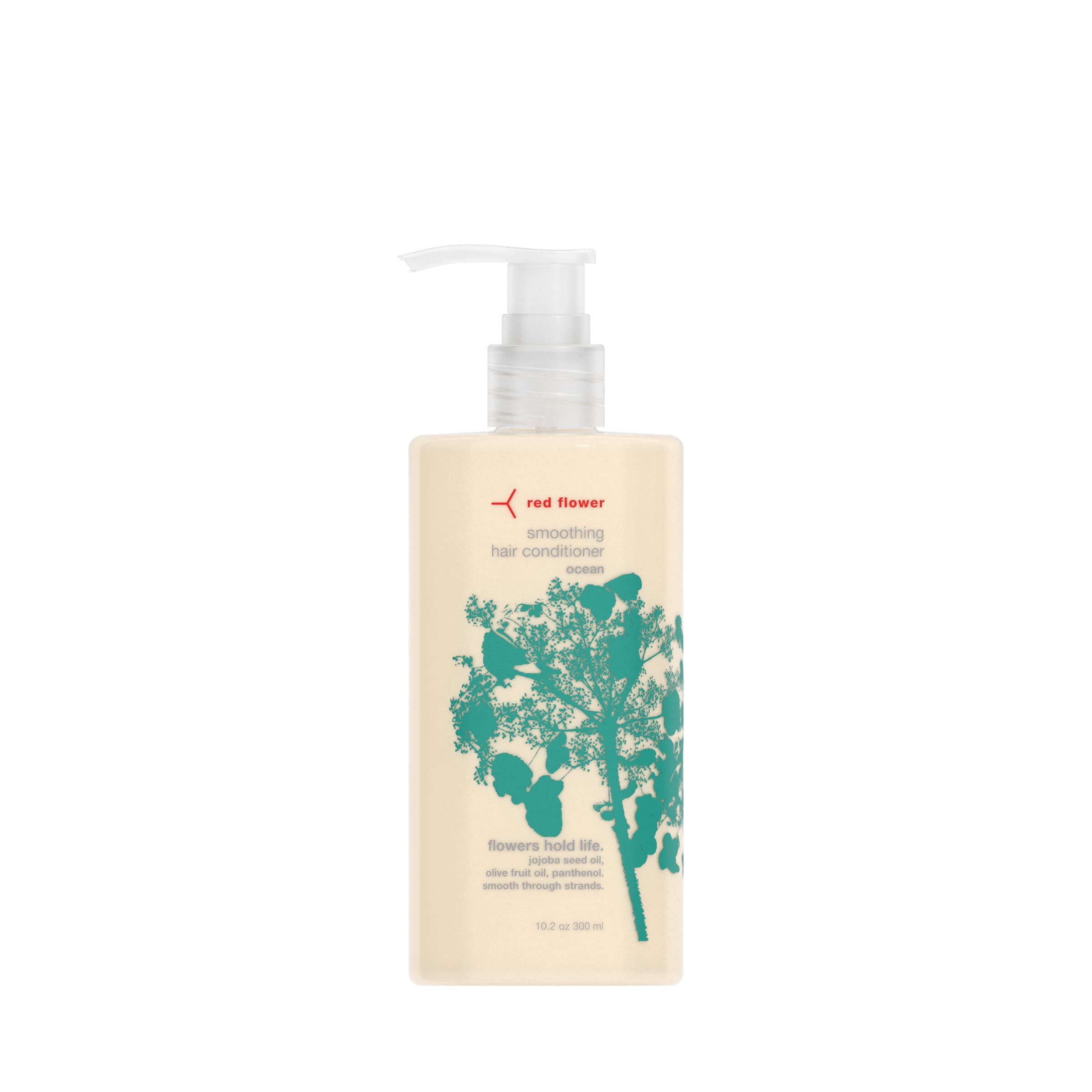 Red Flower Ocean Smoothing Hair Conditioner