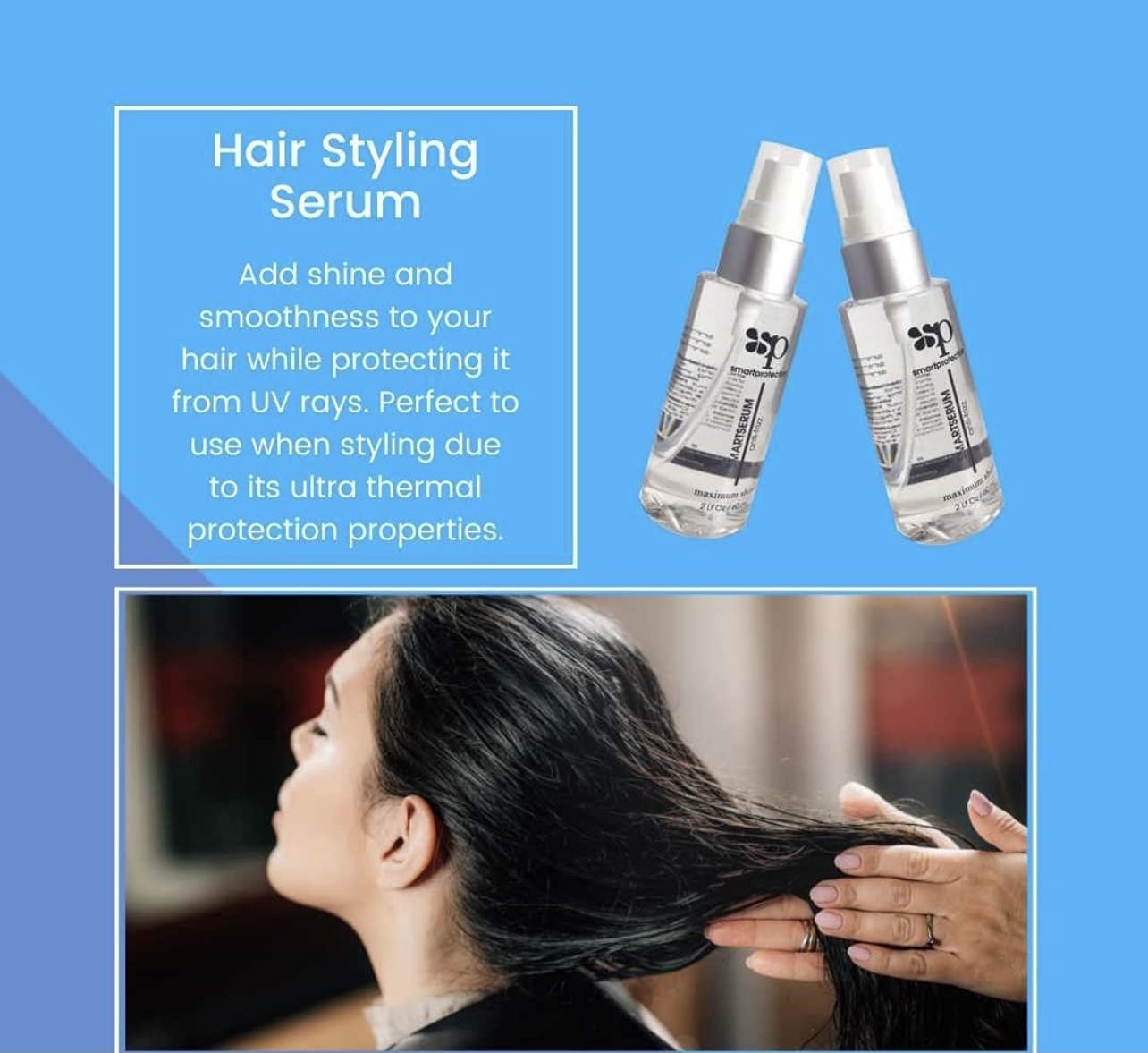 Hair Styling Serum 2oz By Smart Protection