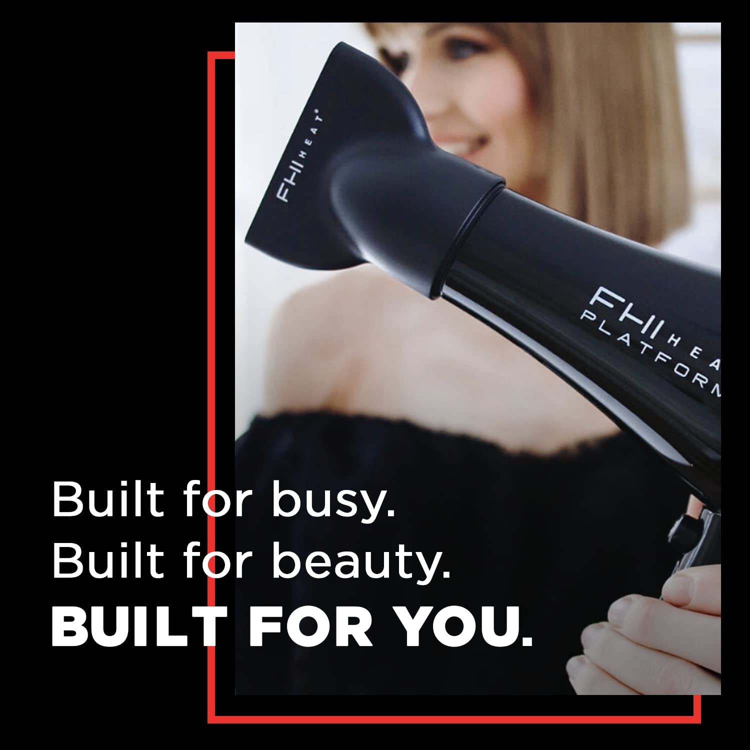 FHI Heat Platform Nano Salon Pro 2000 Powerful Tourmaline Ceramic Hair Dryer