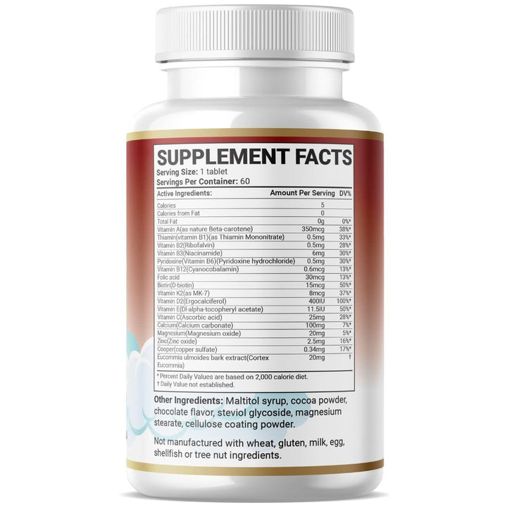 Organic Strength Kids 1 Chewable A Day Halal Multivitamins for Age 4-12, 60 Servings