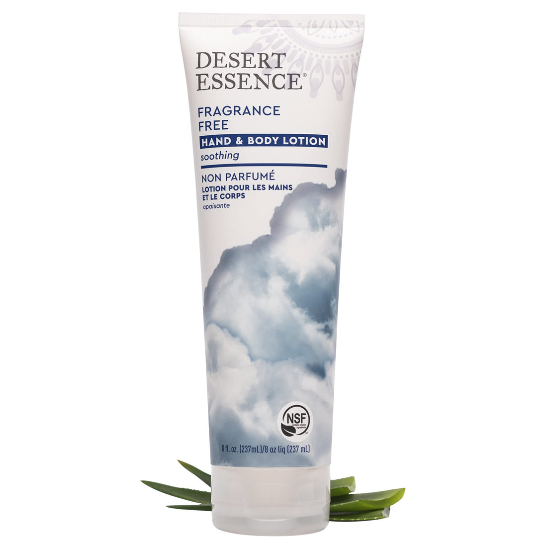 Desert Essence Hand And Body Lotion Fragrance Free 8 Ounces