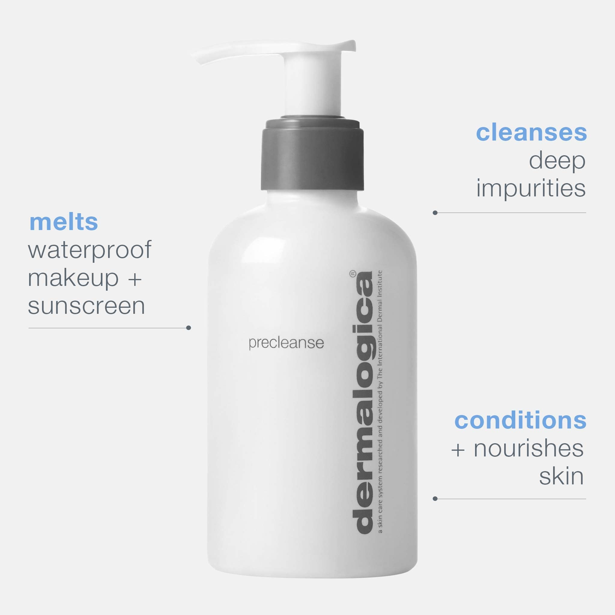 Dermalogica Precleanse Deep Cleansing Oil Face Cleanser| Nourishing Cleanser With Apricot Kernel & Rice Bran Oil Removes Impurities, Pollutants, Waterproof Makeup, Excess Oil For All Skin Types 150Ml