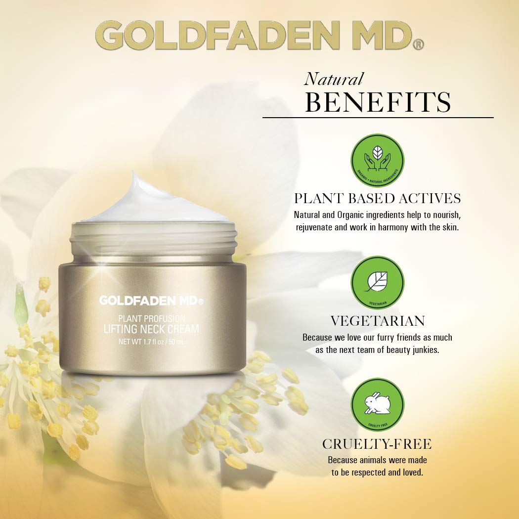 Goldfaden MD Plant Profusion Lifting Neck Cream, 1.7 Ounce