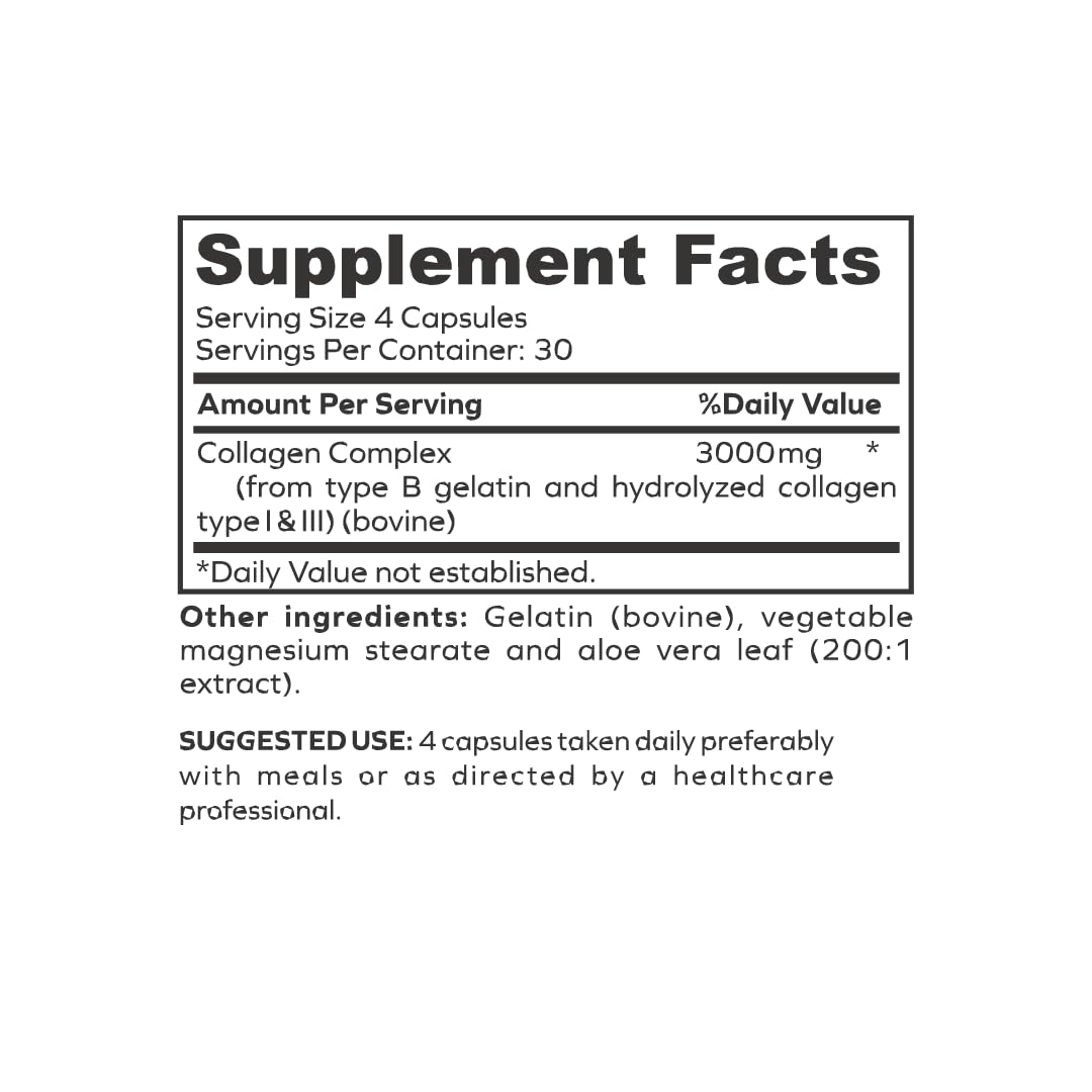 envitamin Collasyn Advanced Collagen Peptides Capsules, 120 Count