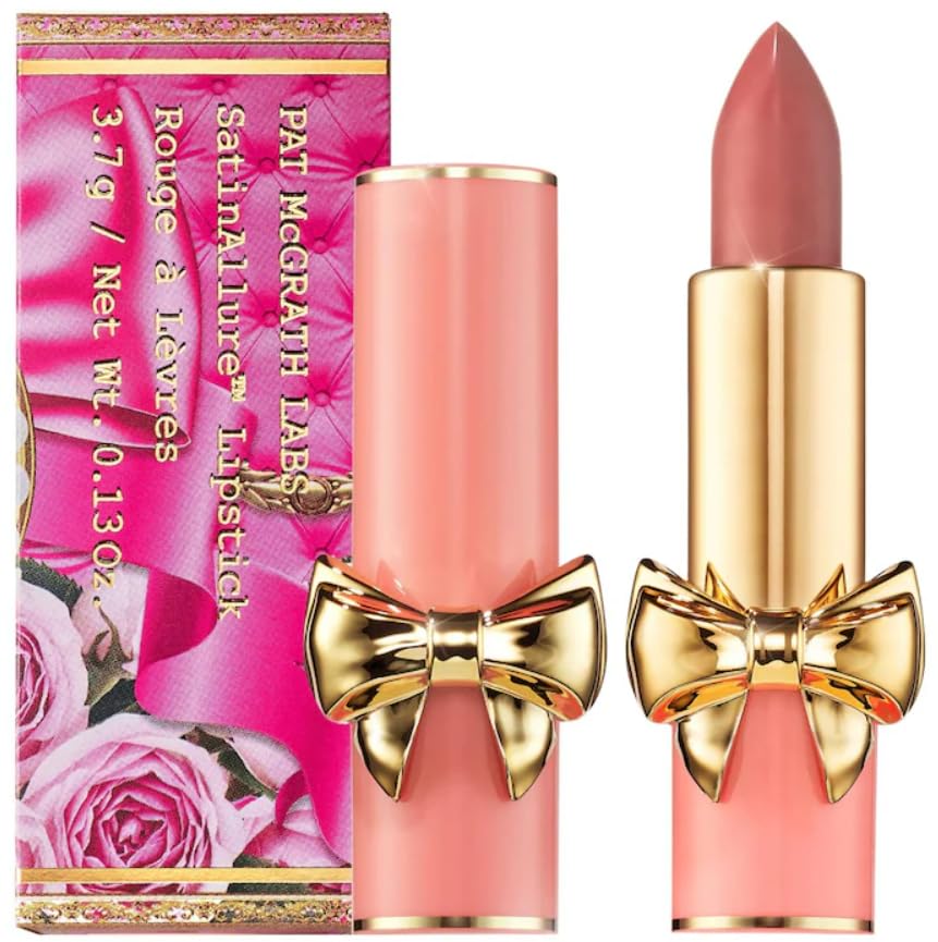 Pat McGrath Labs SatinAllure Lipstick - Venusian Peach & Complimentary Sheet Masque