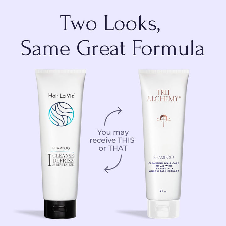 Tru Alchemy Shampoo for Growth, Volume & Scalp Health | Naturally-Derived with Tea Tree & Peppermint Oil plus Keratin & Saw Palmetto | Sulfate & Paraben Free | 9 Fl Oz.