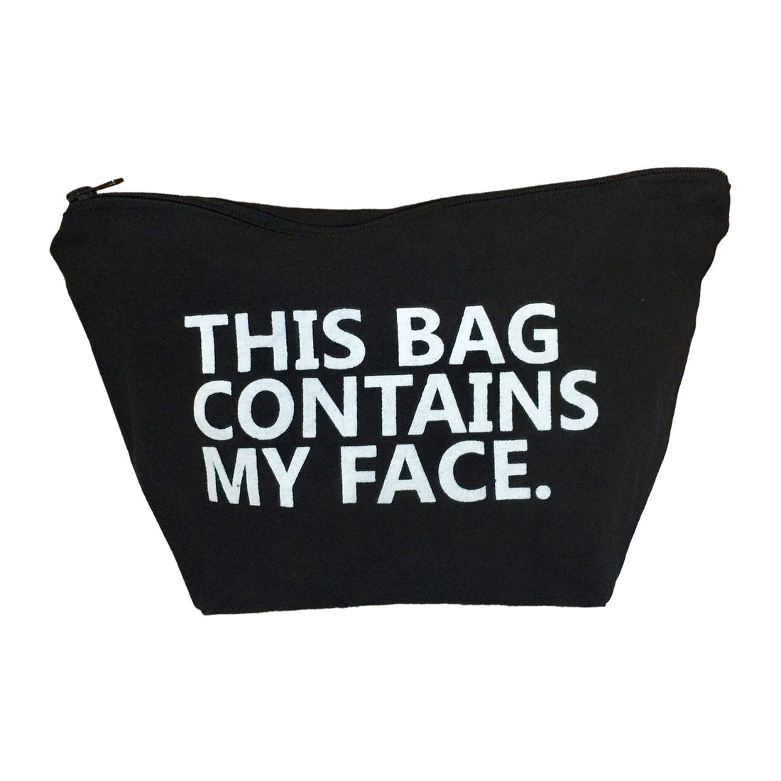 This Bag Contains My Face Toiletry Bag Travel Kit Cosmetic Makeup Case