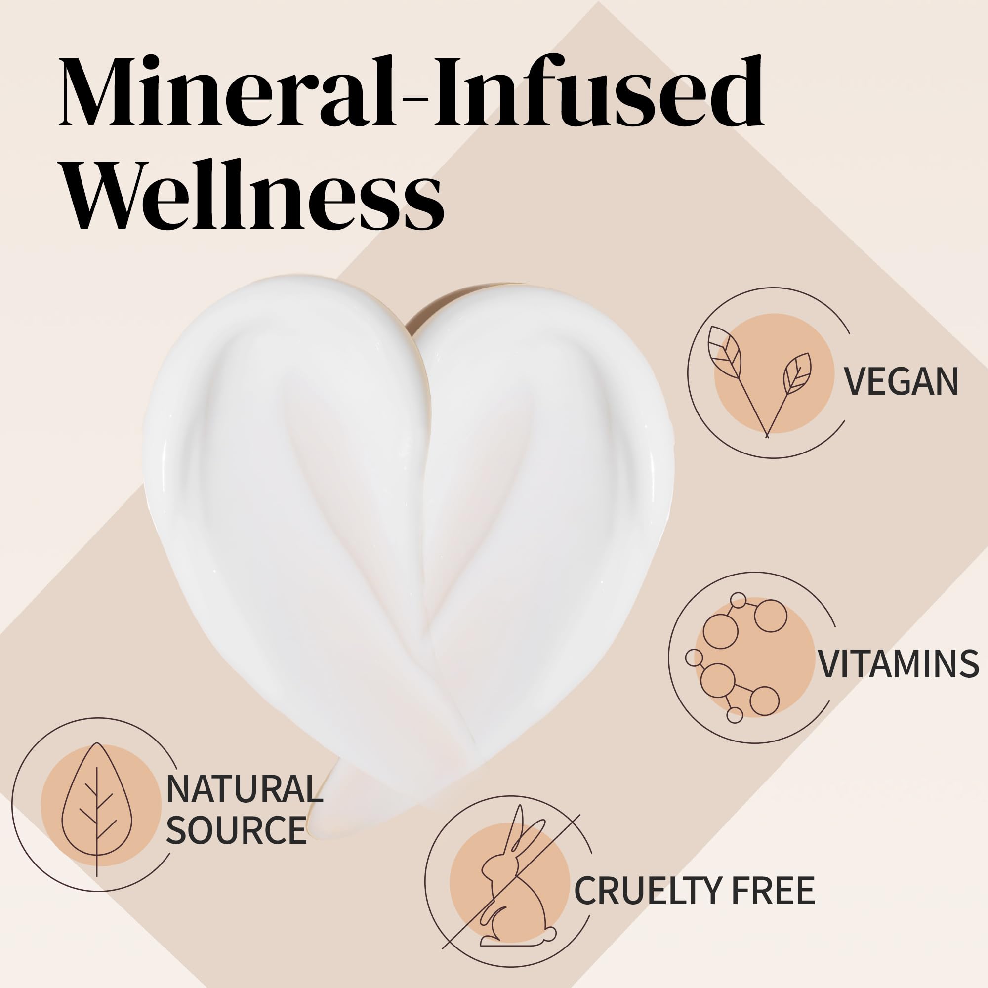 -417 Dead Sea Cosmetics Anti-Aging Hand Cream For Dry, Cracked Skin & Working Hands features Essential Vitamins & Oils From The Dead Sea, Intensive and Non-Greasy Hand Cream 3.4 oz.