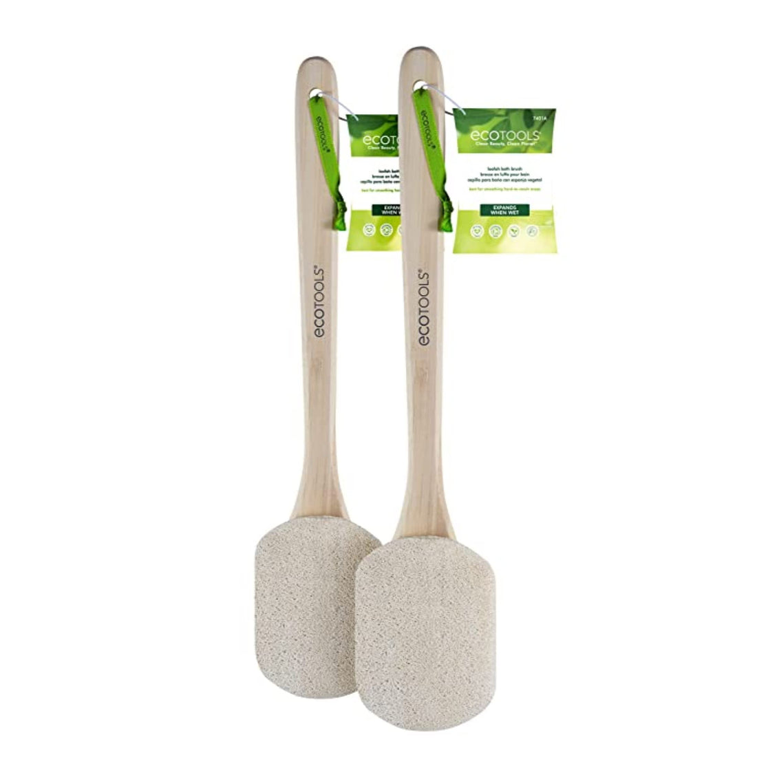Ecotools Loofah Bath Brush (Pack of 2)