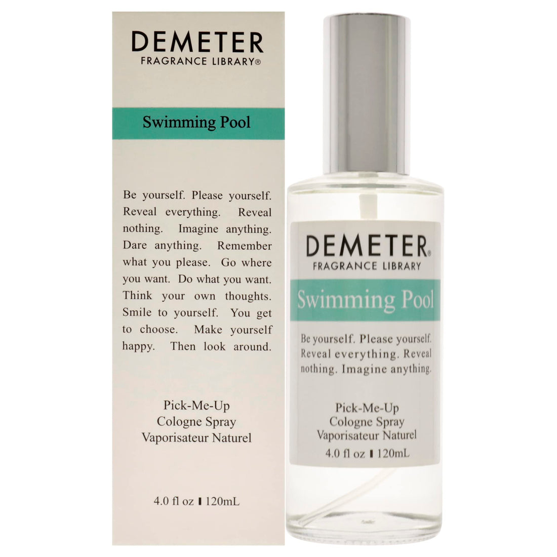 Demeter Cologne Spray for Women, Swimming Pool, 4 Ounce