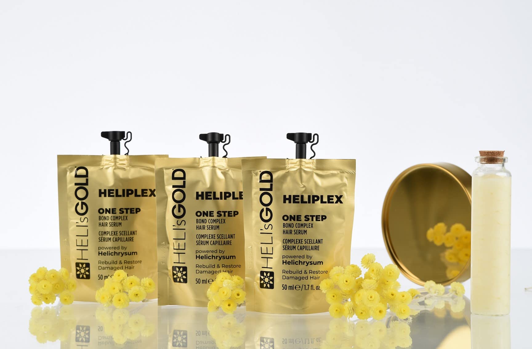 Helis Gold Heliplex One Step Hair Serum, 1.7, I0107249