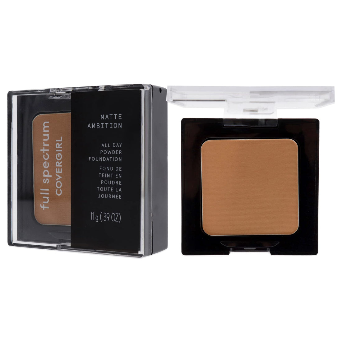 COVERGIRL Matte Ambition, All Day Powder Foundation, Medium Neutral, 0.39 Ounce