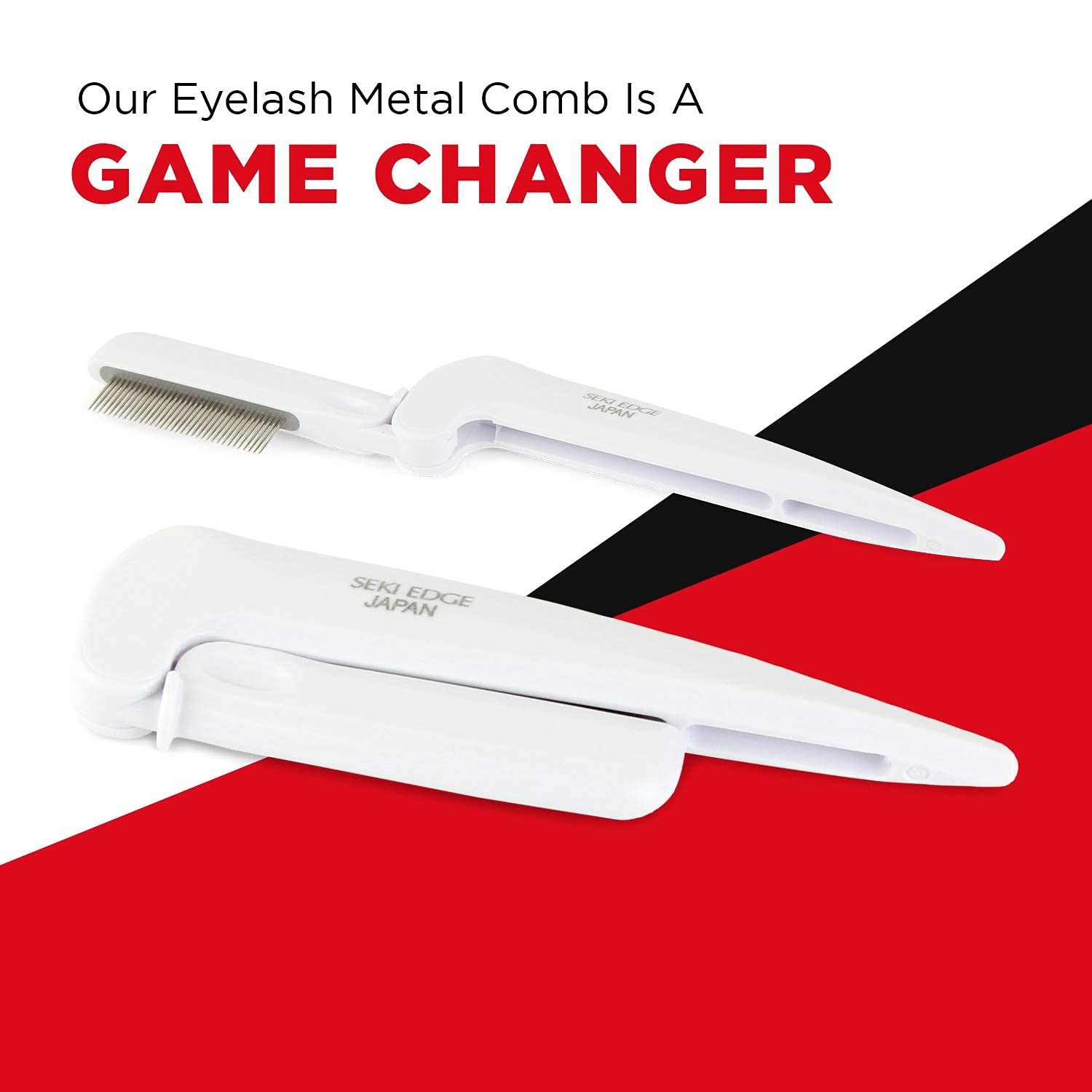 SEKI EDGE SS-603- Folding Lash Pin Comb