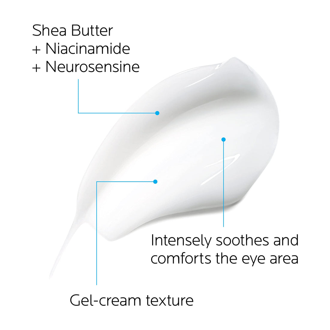 La Roche-Posay Toleriane Ultra Soothing Eye Cream for Very Sensitive Eyes, 0.66 Fl. Oz.