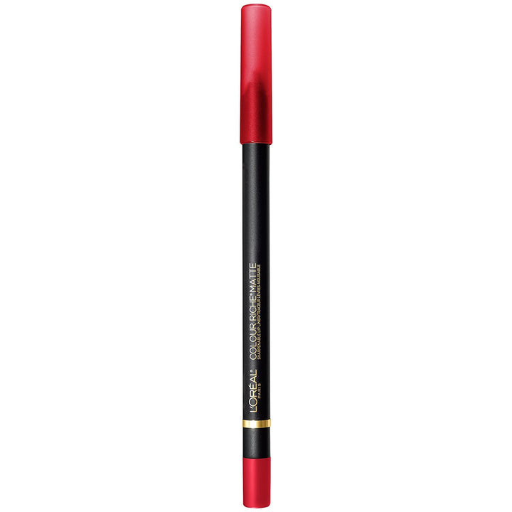 L'Oreal Paris Cosmetics Colour Riche Matte Lip Liner, In-Matte-uated With You, 0.04 Ounce