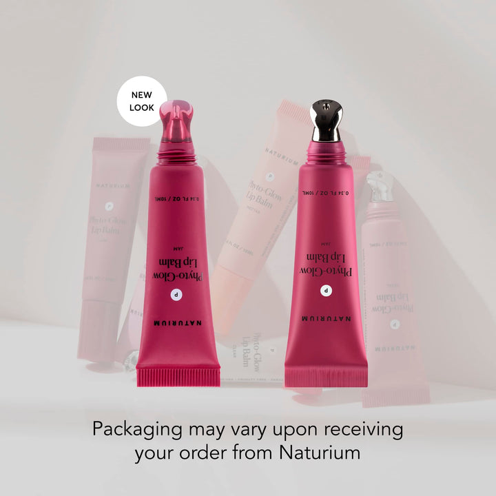 Naturium Phyto-Glow Lip Balm, Hydrating Lip Care with a Glossy Finish, 0.34 oz (Jam) (NATR-10068), 1.0 Count