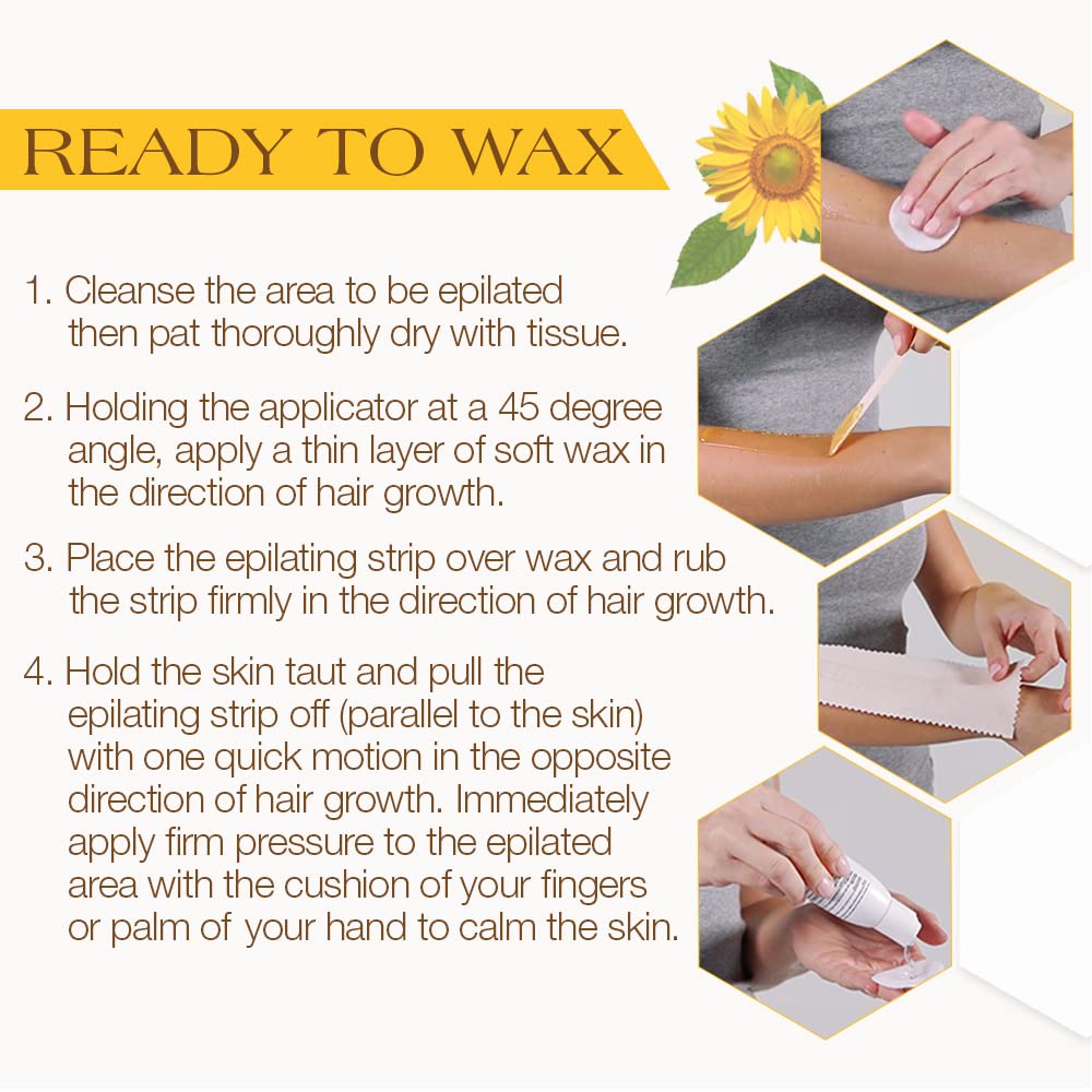 GiGi No Sting Microwave Wax, 8 oz.