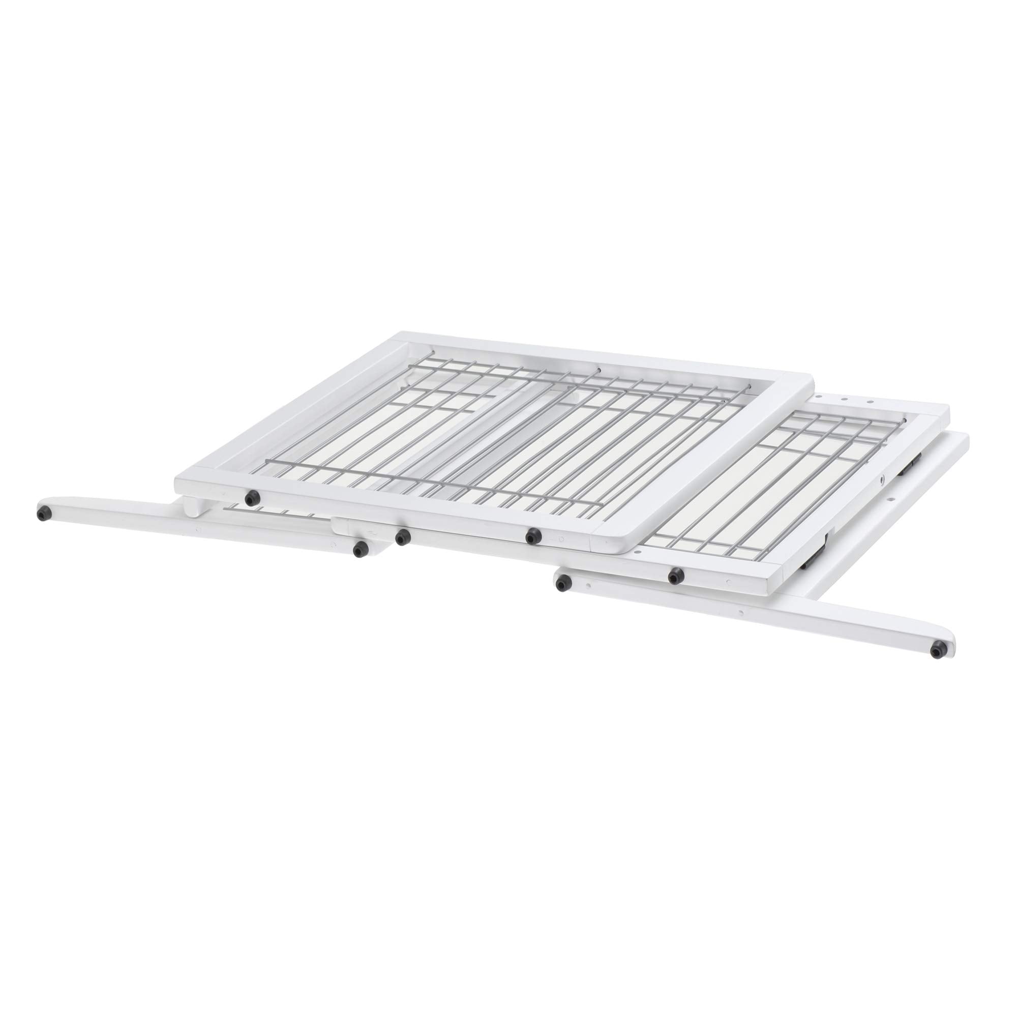 Richell Freestanding Pet Gate, Small, Origami White