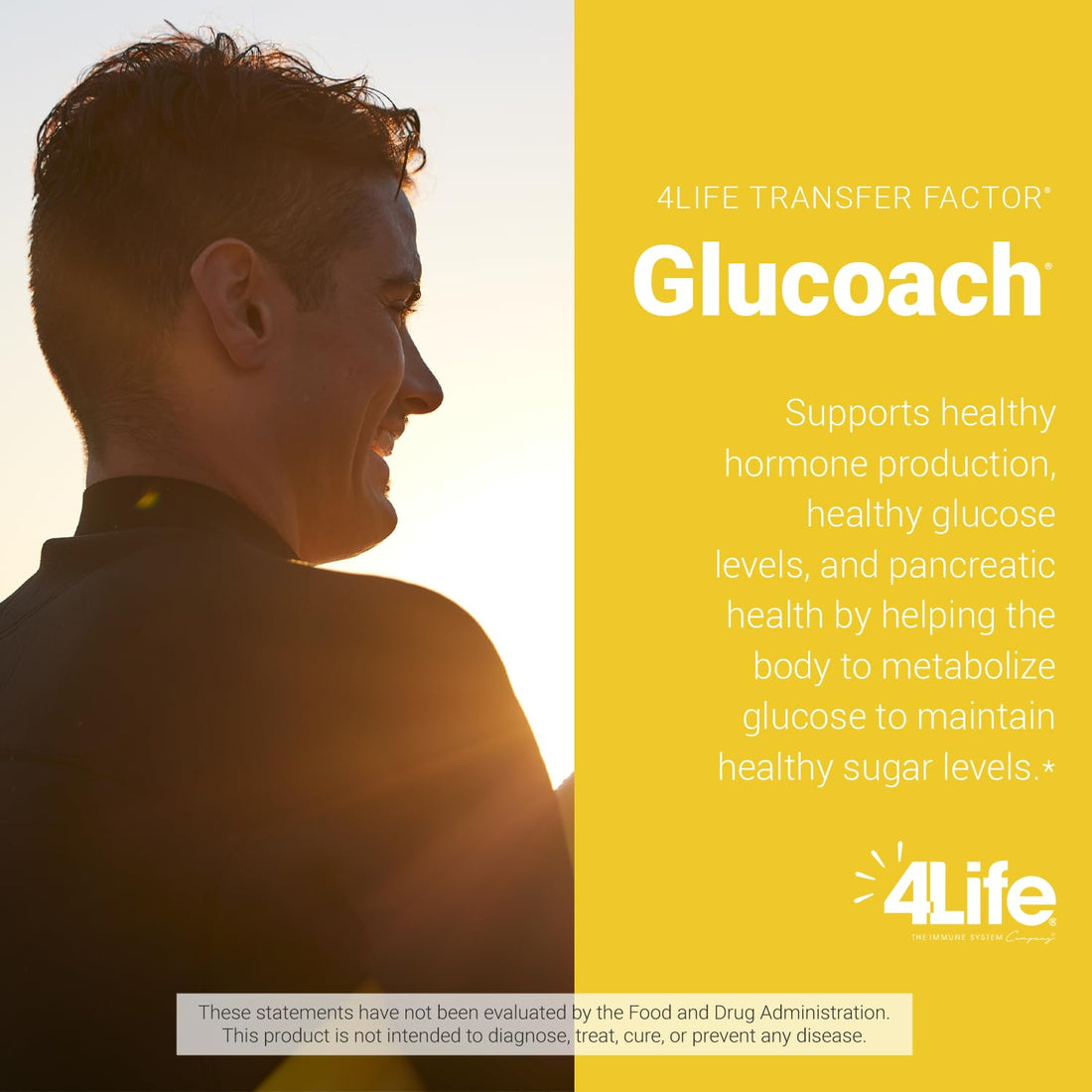 4Life Transfer Factor GluCoach by 4Life - 120 ct/bottle [Health and Beauty]