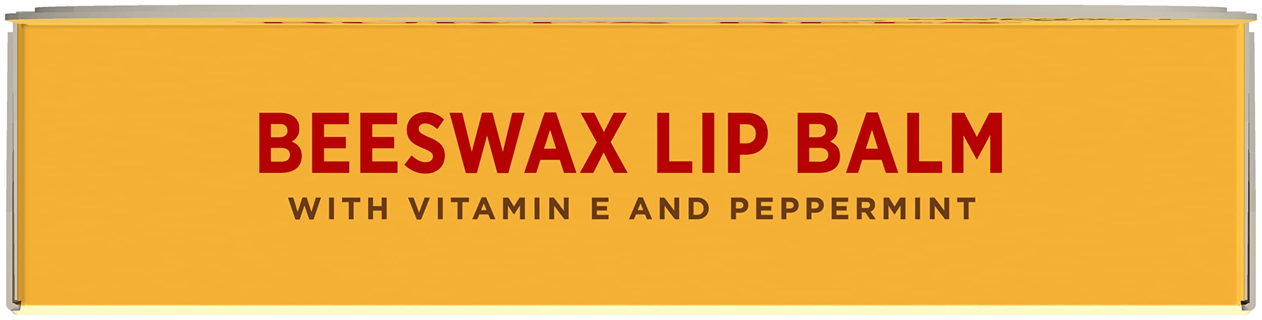 Beeswax Lip Balm Pack by Burts Bees for Unisex - 4 x 0.15 oz Lip Balm