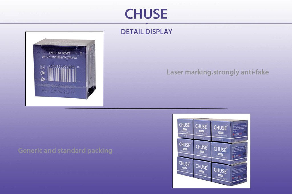 CHUSE M260, 7g, Black Coffee, Passed DermaTest, Paste Eyebrow Pigment for Microblading Micro Pigment Cosmetic Color
