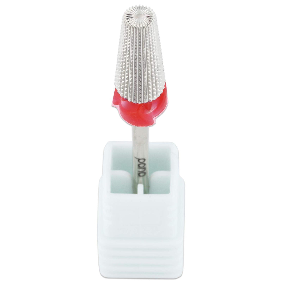 PANA Nail Carbide 5 in 1 Bit - Two Way Rotate use for Both Left and Right Handed - Fast Remove Acrylic or Hard Gel - 3/32 Shank - Manicure, Nail Art, Drill Machine (Fine - F, Silver)