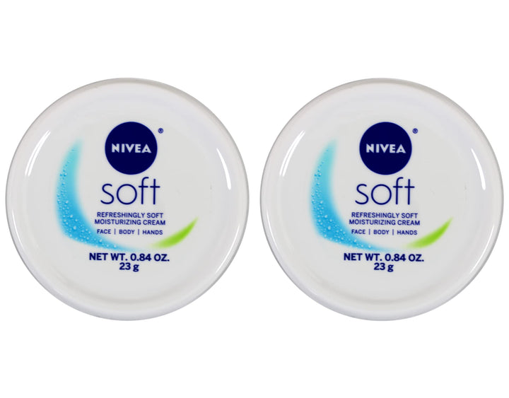 Nivea Oil Soft Refreshingly Soft Moisturizing Cream , 84 Oz (2 Pack)
