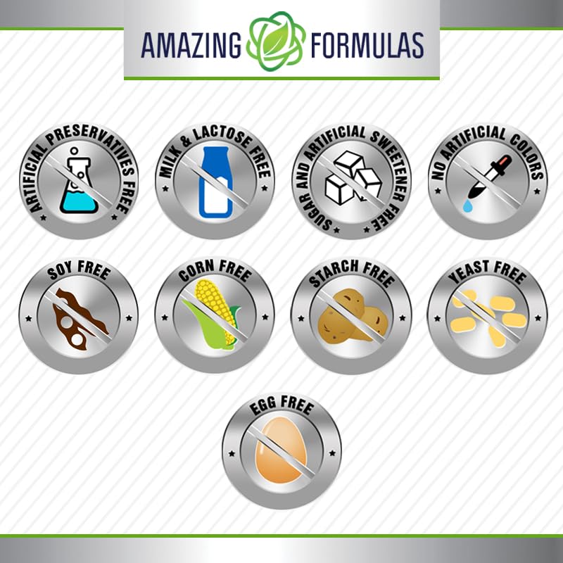 Amazing Formulas Bromelain 500 Mg 120 Tablets Supplement | Non-GMO | Gluten Free | Made in USA