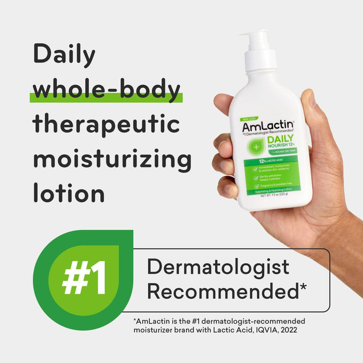 AmLactin Sandoz Daily Moisturizing Body Lotion 12%, 14.1 Ounce