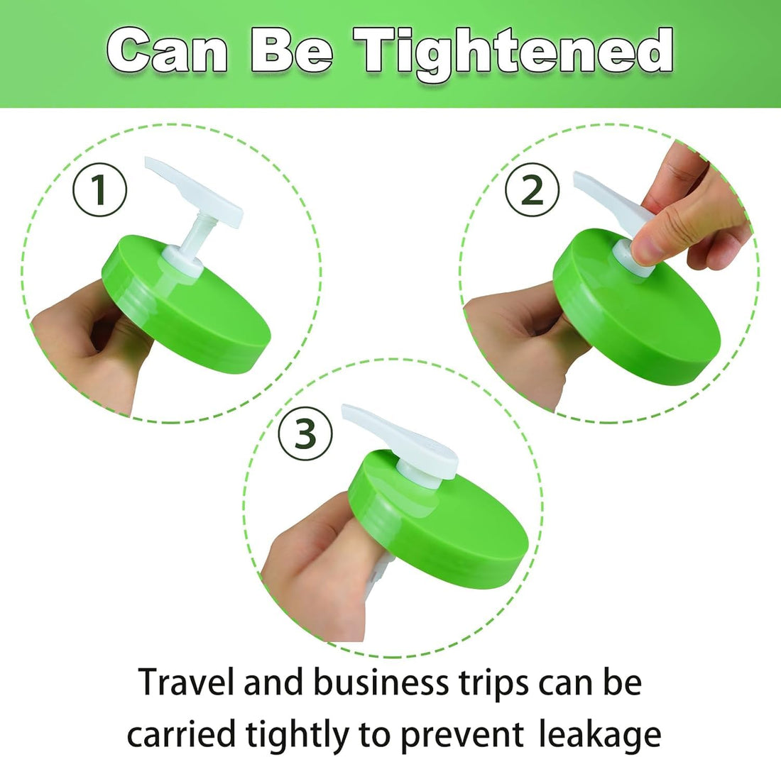 Wide Mouth Pump Dispenser with Lid Compatible for Cetaphil Body Moisturizer 550g/20oz Pump Lid Dispenser 3.54inch Diameter Replacement