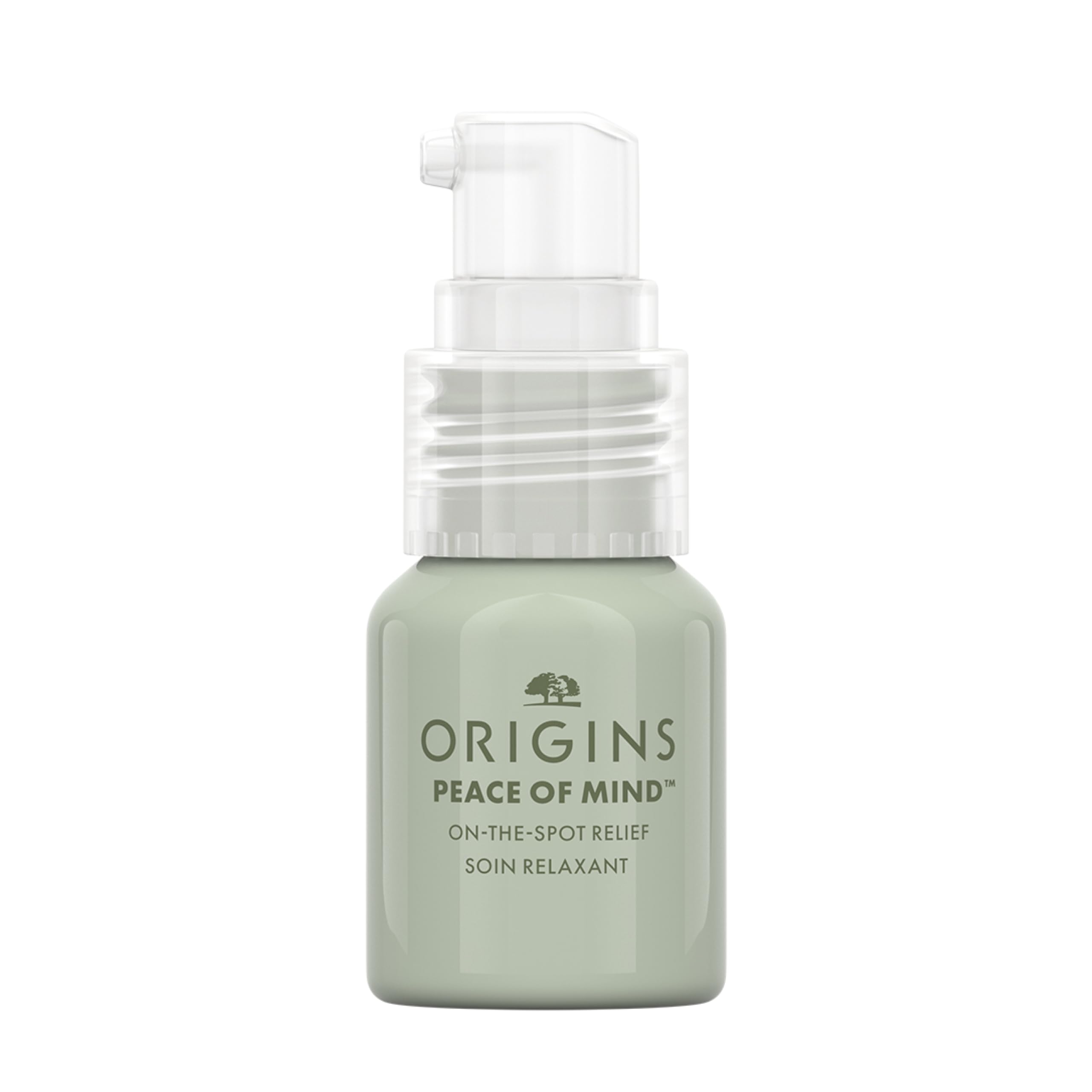 Origins Peace of Mind On-the-Spot Relief | Relaxing Aromatherapy Experience With Eucalyptus, Peppermint & Basil Essential Oils | Wellness Gift, 0.5 Fl Oz