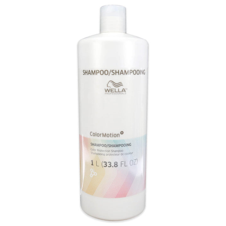 Wella Professionals ColorMotion+| Color Protection Shampoo For Colored Hair| Preserves Smoothness and Shine While Strengthening Hair| 33.8 Fl Oz