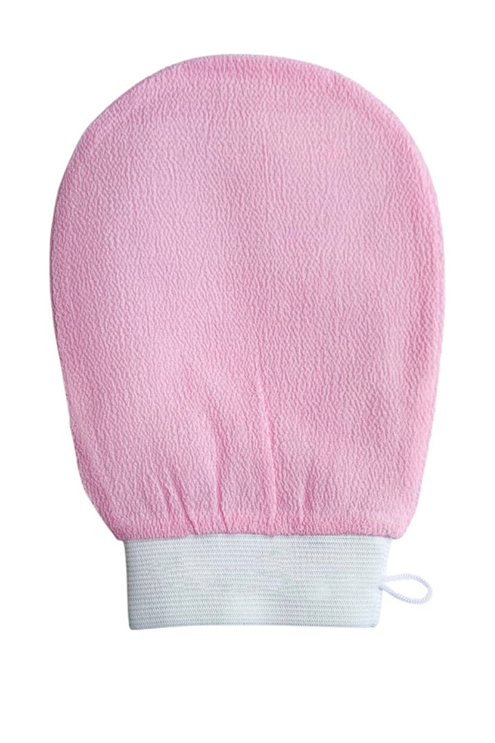 DEWYGLO Dewyglo Exfoliating Glove (Pink),Made with 100percent Viscose,a Biodegradable Fibre Exfoliating Body Glove is Reusable,Gentle and Suitable for Sensitive Skin