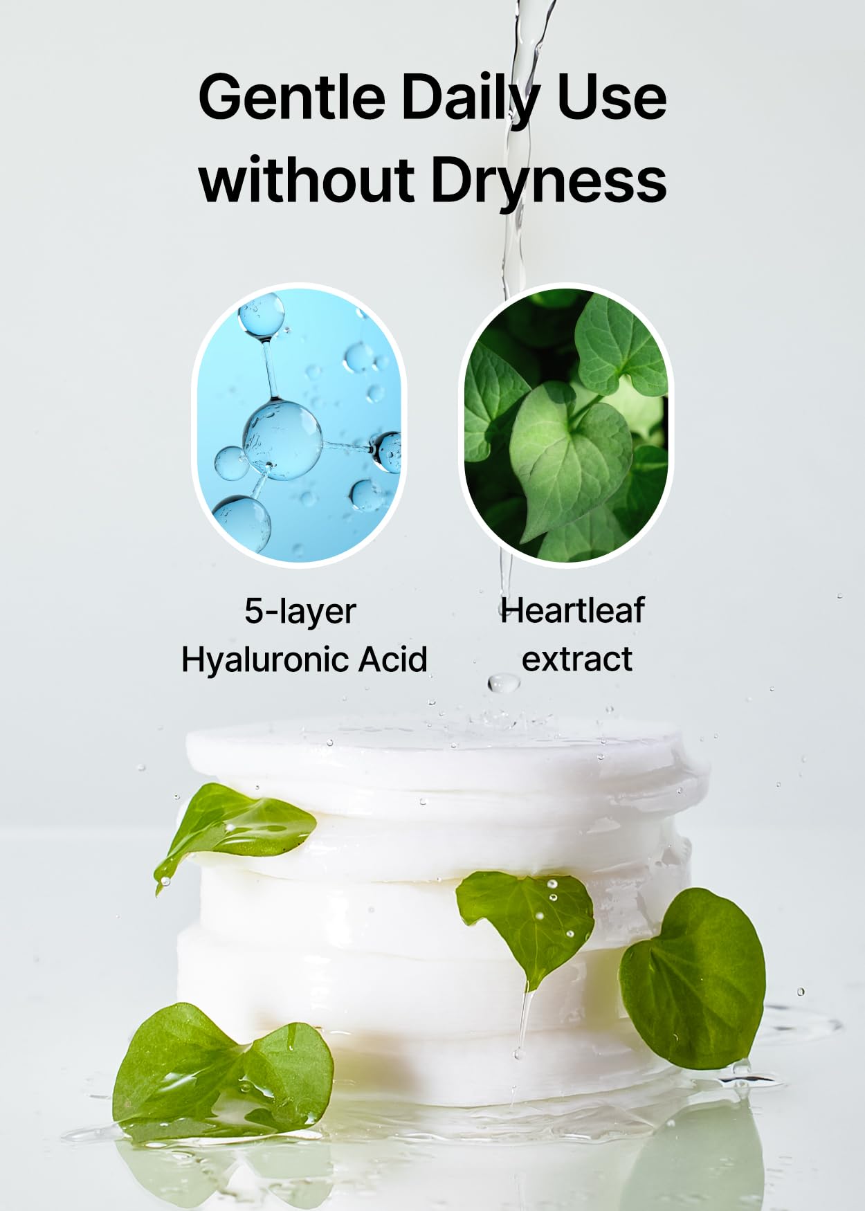 celimax Ji.Woo.Gae One Step Mild Cleansing Pad (60pads) | Easy One-step Makeup Remover, Cleansing Water Pads, Big Size, Face Wash Cleanser, Hydrating, Soothing, Moisturizing, Korean Daily Skincare