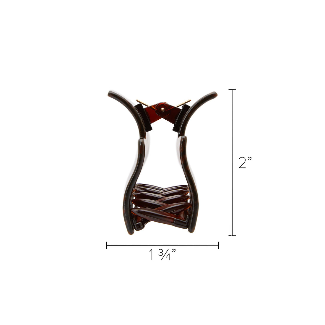 Mojave : France Luxe Large Cutout Rectangle Jaw - Mojave