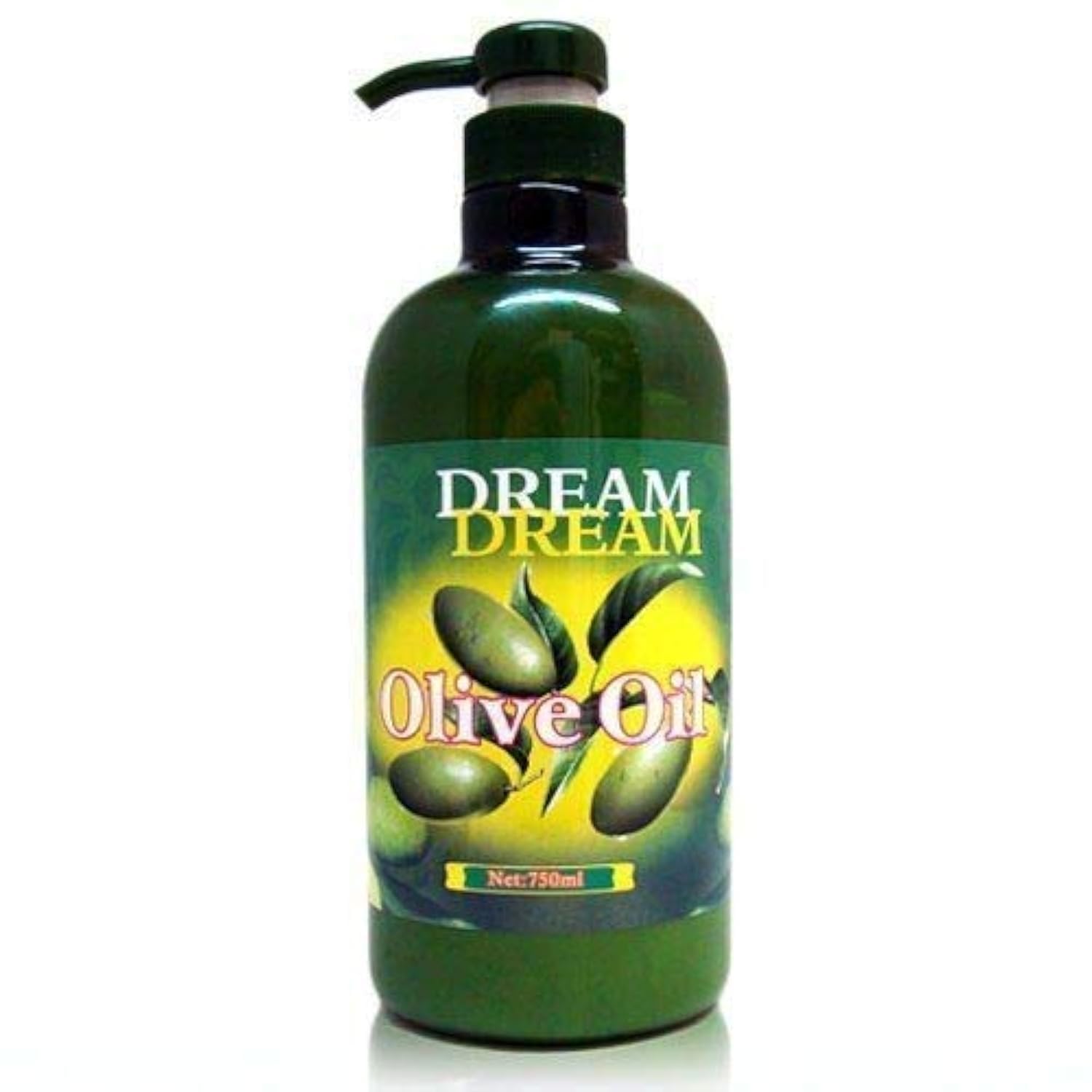 Dream Olive Oil Lotion for Body, Hands and Feet; Creates Smooth, Non-Greasy, Delectable, Calming, Emollient Long Lasting Smell for Dry Skin; Popular Use in Nail Salons & Spas - 750ml