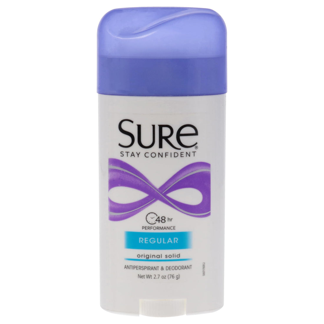 Sure Original Solid Anti Perspirant and Deodorant, Regular Scent, 2.7-Ounces (Pack of 6)