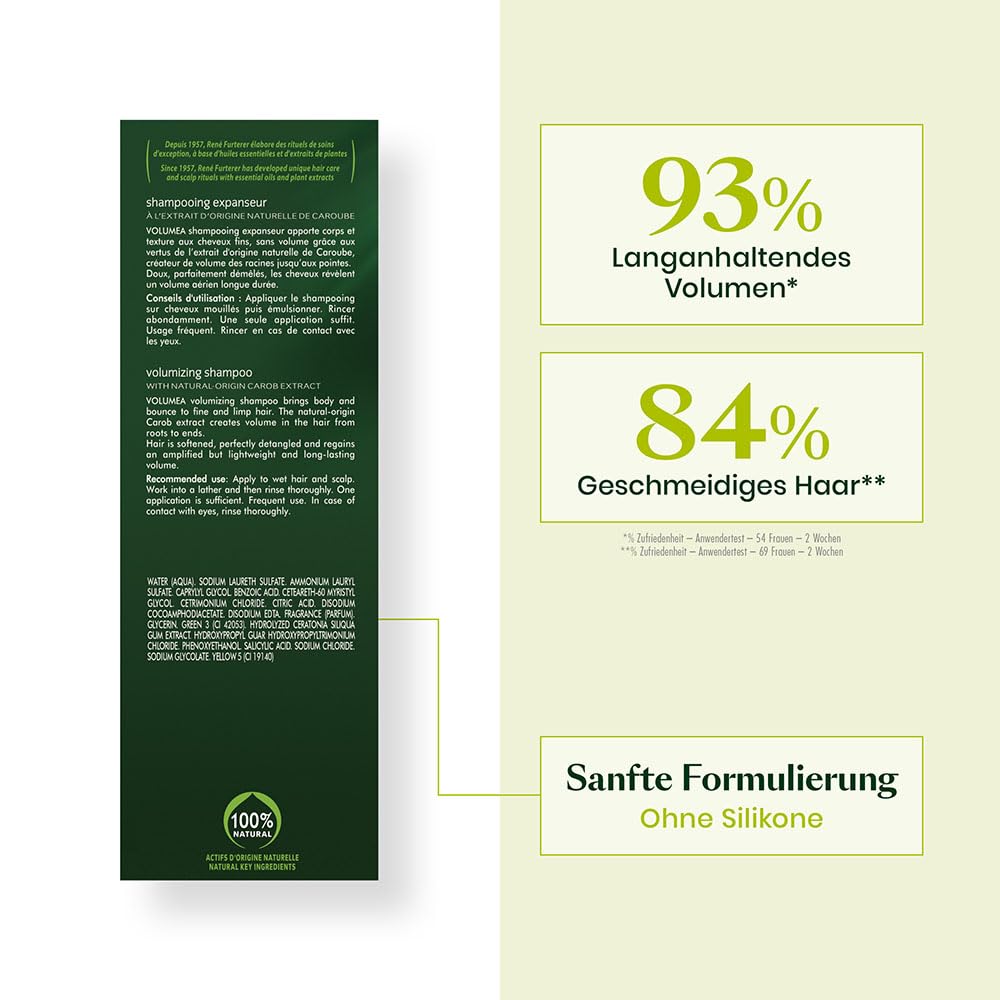 Rene Furterer Volumea Volumizing Shampoo (For Fine and Limp Hair) 200ml/6.76oz