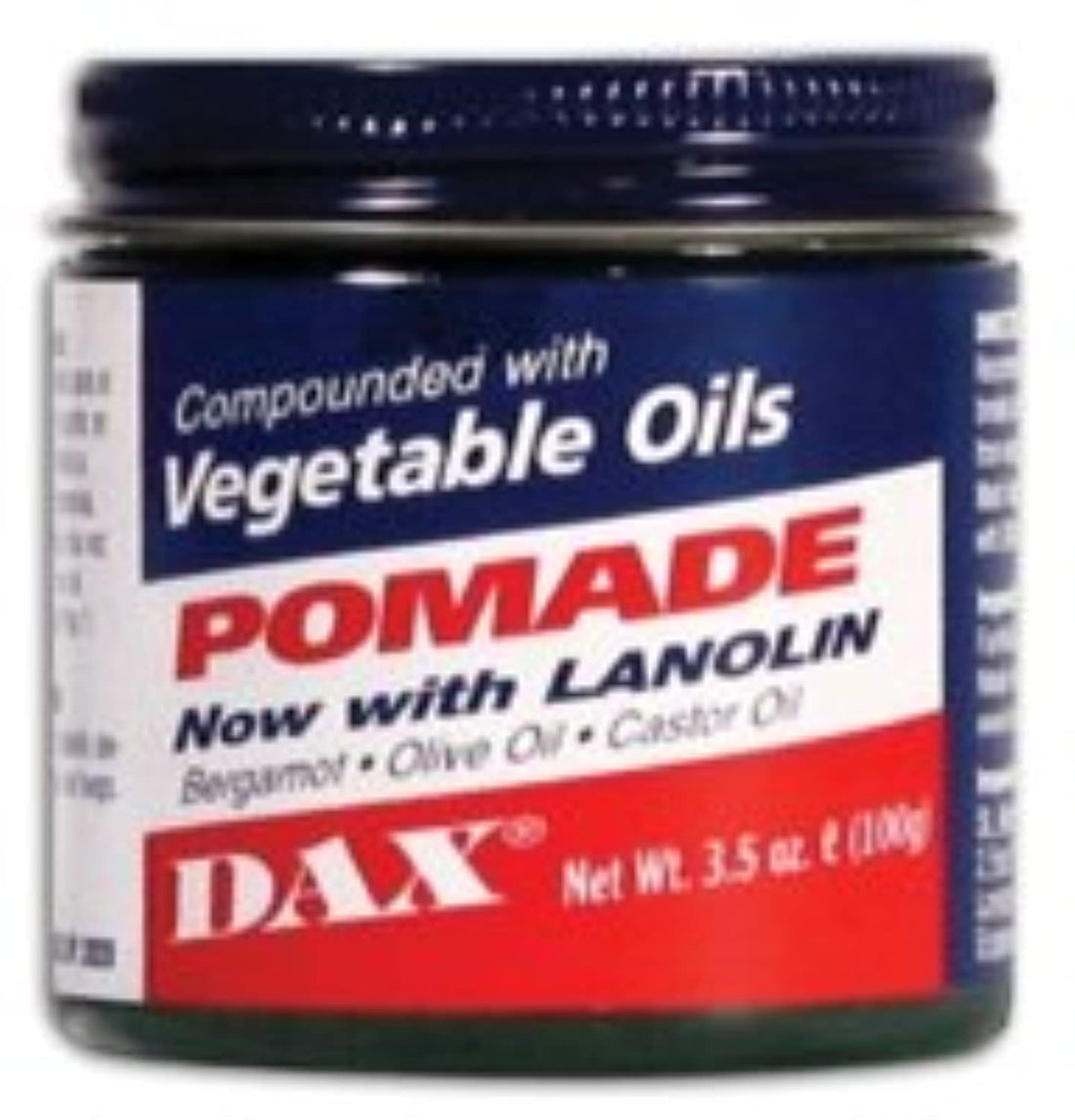 Dax Pomade (Bergamot) 3.5 Oz. Jar