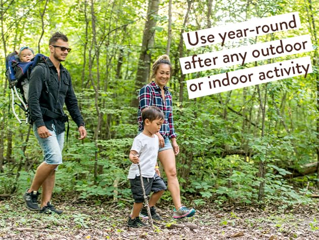 Babo Botanicals Swim & Sport Citrus Mint & Passion Fruit Clarifying Shampoo & Body Wash - 16 Fl Oz