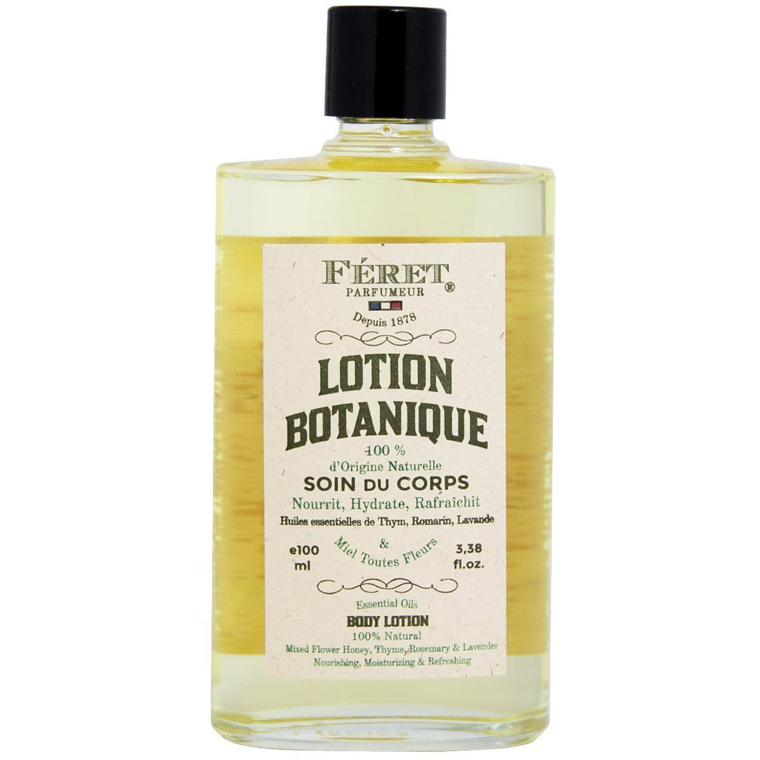 Féret Parfumeur Lotion Botanique - Botanical Body Lotion, 100ml/3.38 fl. oz