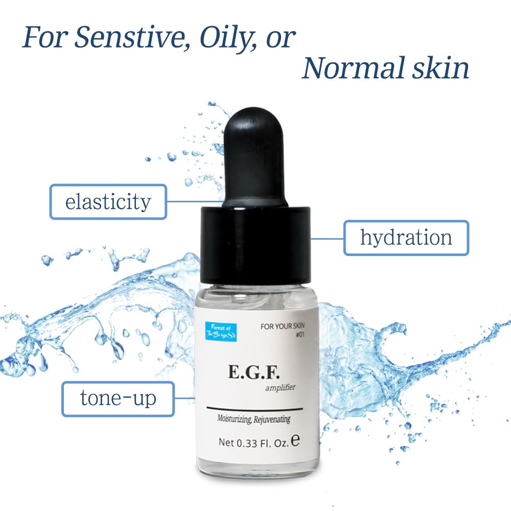 EGF Serum Epidermal Growth Factor 0.33 Fl. Oz. 10ml