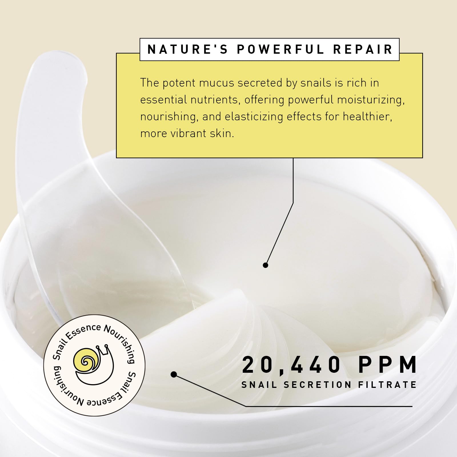 Under Eye Patches for Dark Circles: Snail Mucin Gel Masks for Puffiness Undereye Bags Wrinkles - Instant Brightening Moisturizing Skin Treatment Pads - Gift for Men and Women, 30 Pairs (White)