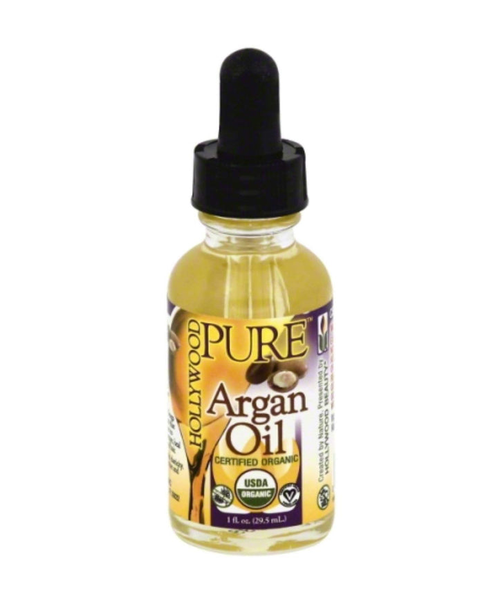 Hollywood Beauty Pure Argan Hair Oil, 1 Oz, Yellow (HB-307)