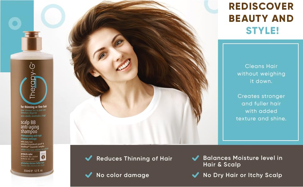 Therapy G Scalp BB Anti-Aging Shampoo 12 Ounce