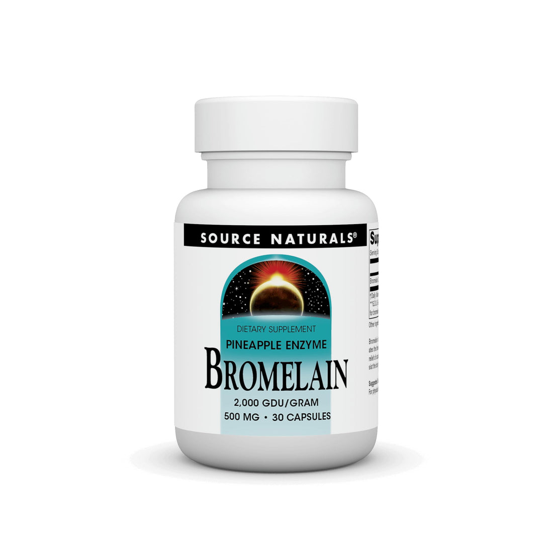 Source Naturals Bromelain - 500 mg - 30 Capsules