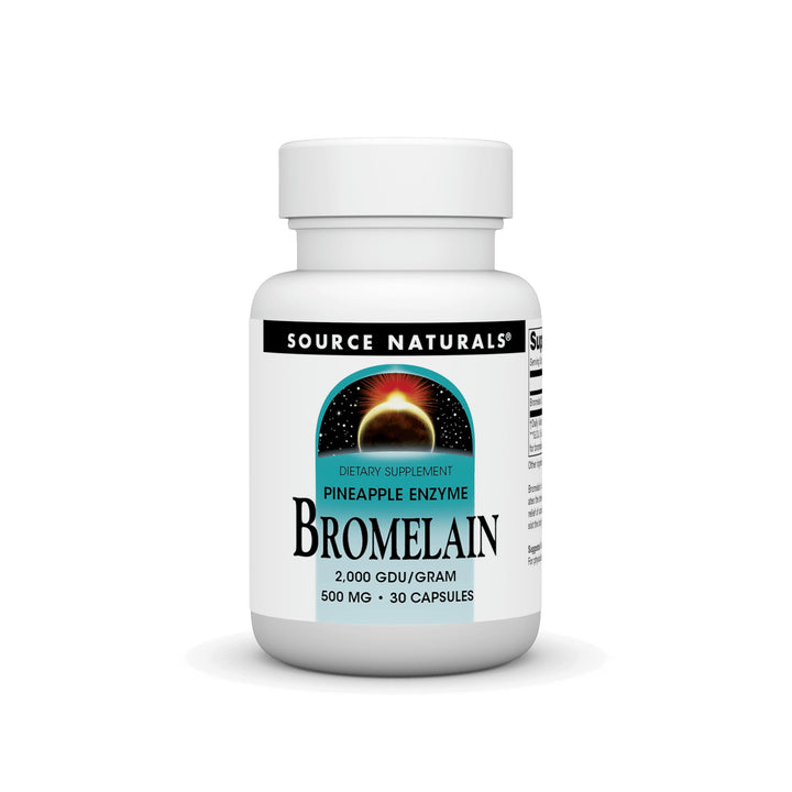 Source Naturals Bromelain - 500 mg - 30 Capsules